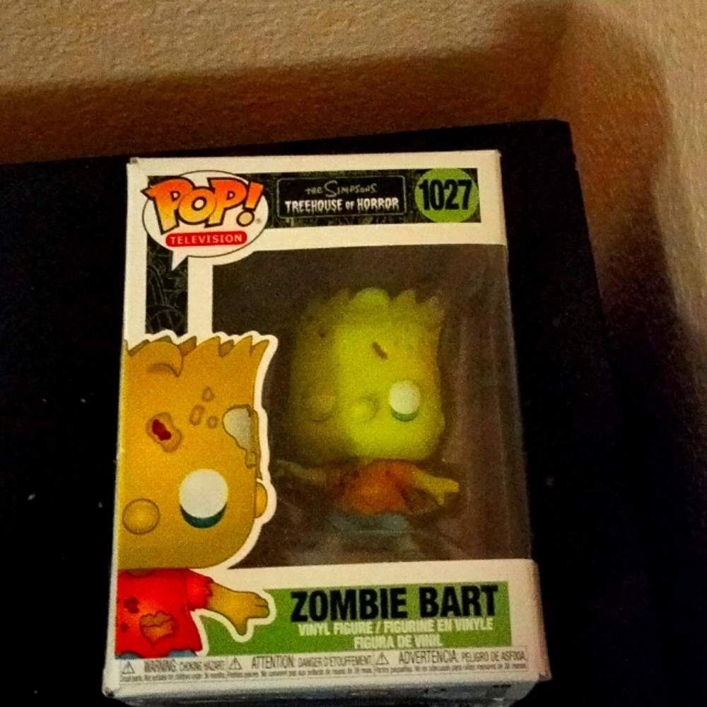 Zombie Bart Simpson Funko pop